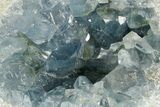 Sparkling Celestine (Celestite) Geode Section - Madagascar #364684-1